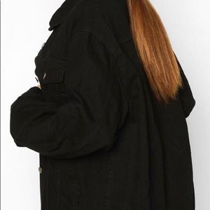 Boohoo Jackets & Coats - Boohoo black denim jacket Boohoo Jackets & Coats - Boohoo black denim jacket